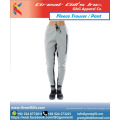 Pantalón de felpa suave unisex personalizado / pantalones de chándal de gimnasio / pantalón de jogging